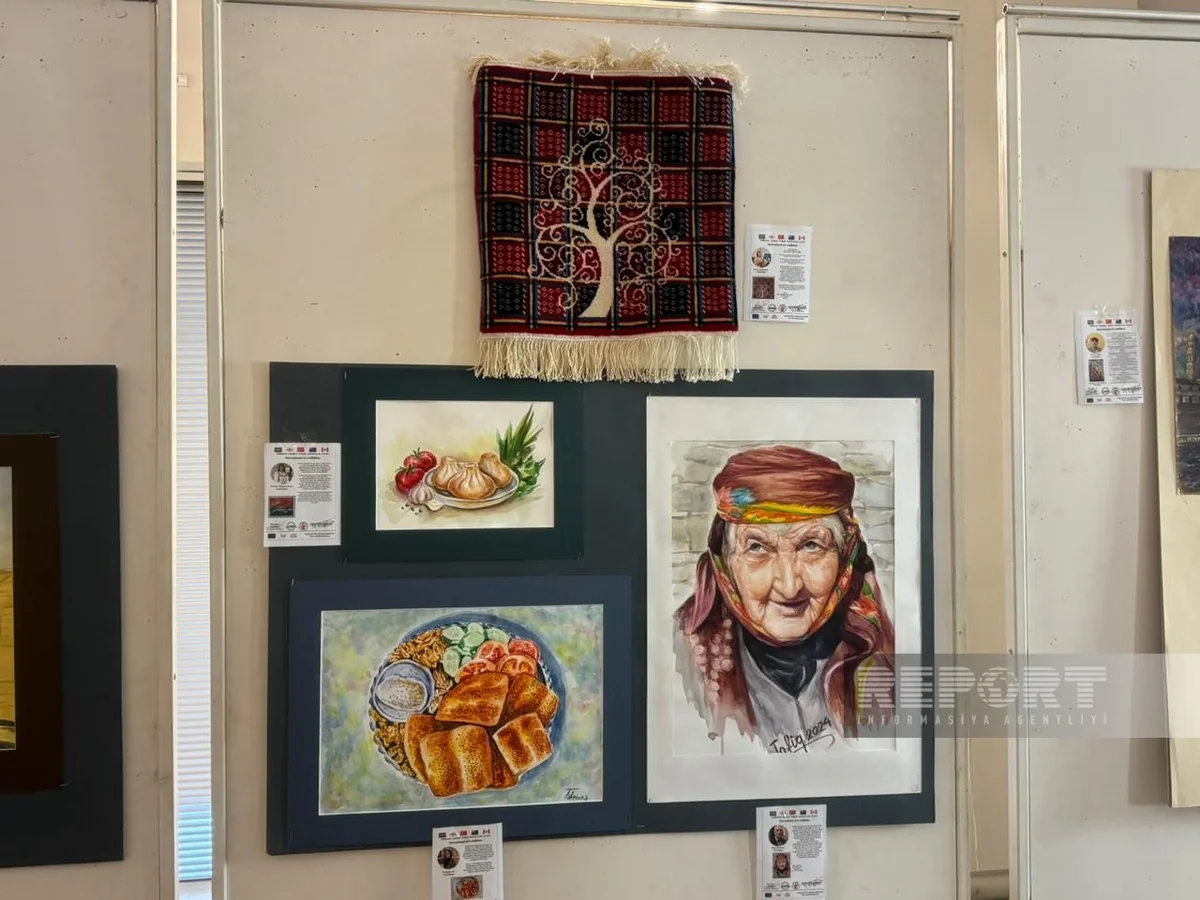 Azərbaycan rəssamları Gürcüstanda beynəlxalq sərgidə iştirak edirlər