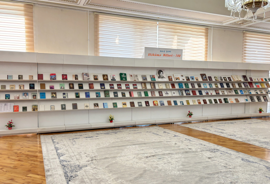 Milli Kitabxanada “Xalq şairi Hökümə Billuri -100” adlı kitab sərgisi açılıb