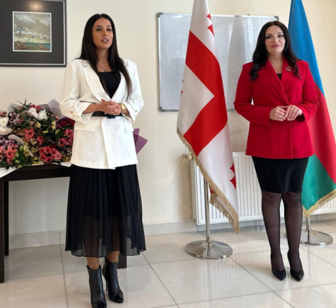 Gürcüstanda müxtəlif sahələrdə uğur qazanmış işgüzar azərbaycanlı qadınlarla görüş təşkil edilib