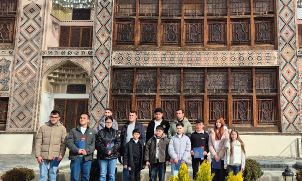 “DOST evi”nin uşaqları Şəkinin mədəni irsi ilə tanış olublar