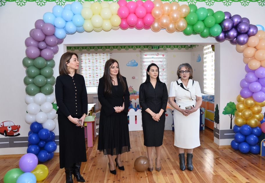 Uşaq bağçası əsaslı təmirdən sonra istifadəyə verilib
