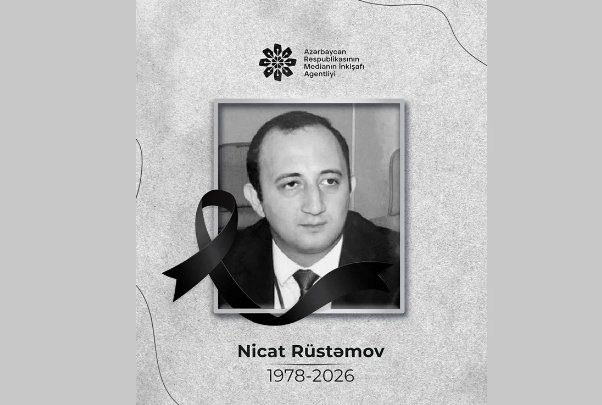 MEDİA jurnalist Nicat Rüstəmovun vəfatı ilə bağlı başsağlığı verib