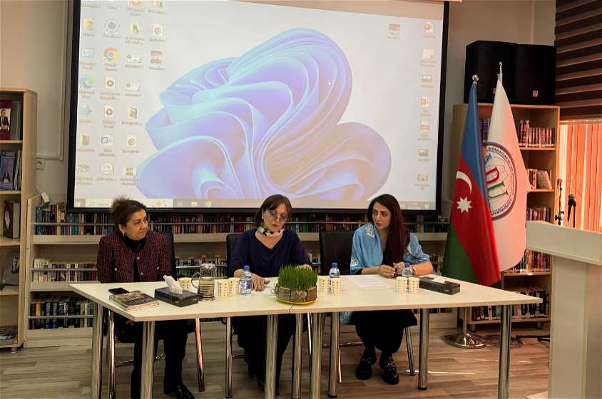 ADU-da “Azərbaycanda memar qadınlar” mövzusunda dəyirmi masa keçirilib - FOTO