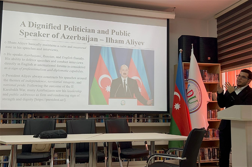 ADU-da “Tələbələrin natiqlik bacarıqlarının formalaşdırılması” mövzusunda seminar keçirilib - FOTO