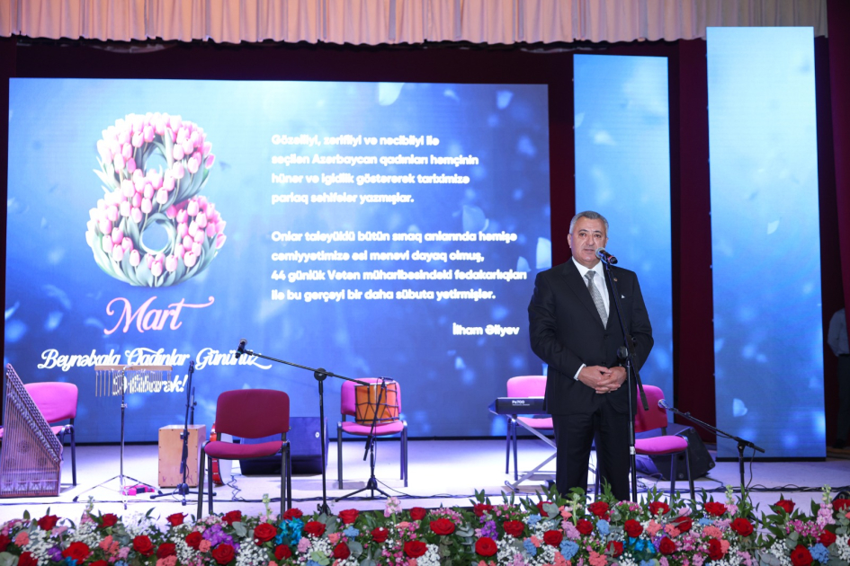 Abşeronda 8 Mart sevinci