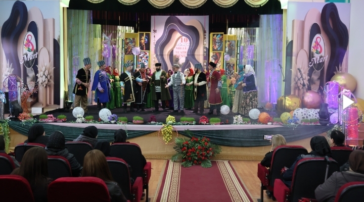 Qusar Dövlət Ləzgi Dram Teatrının tamaşaçılarına bayram hədiyyəsi
