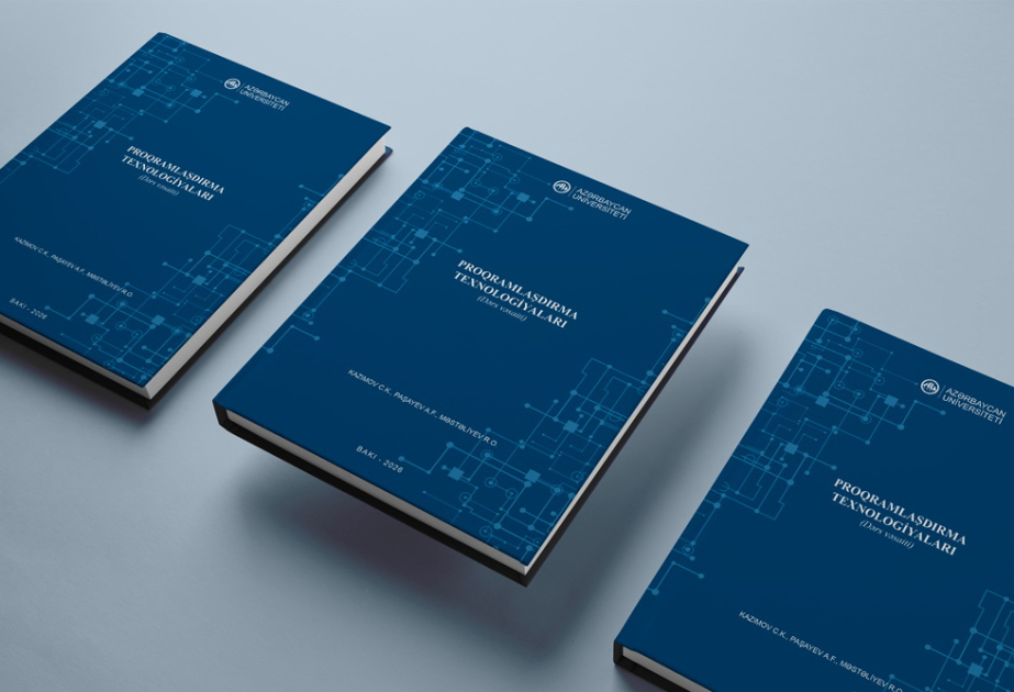 “Proqramlaşdırma texnologiyaları” adlı dərs vəsaiti hazırlanıb