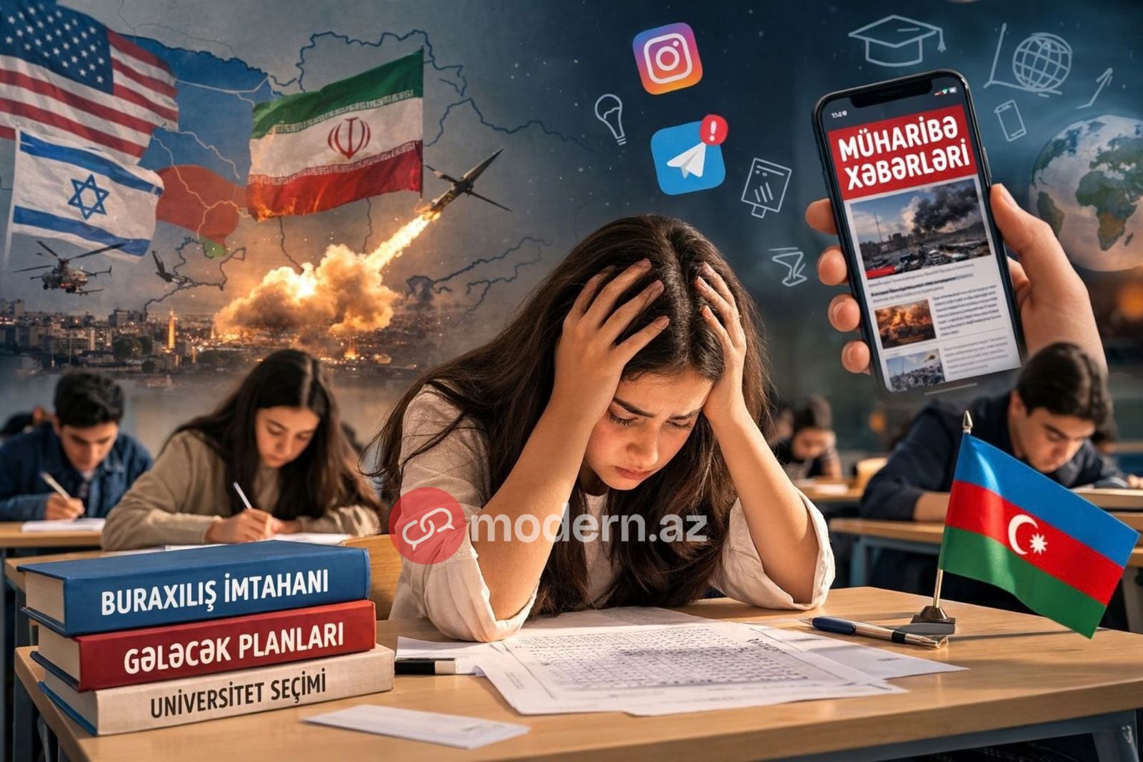 Azərbaycanda xaricdə təhsilə maraq azalır - İrana görə