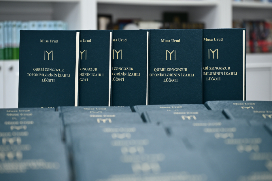 Qərbi Zəngəzur toponimlərinin izahlı lüğəti” – yeni nəşr