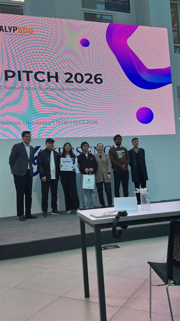 ADNSU tələbələri Qazaxıstanda keçirilən hakatonda qalib olublar