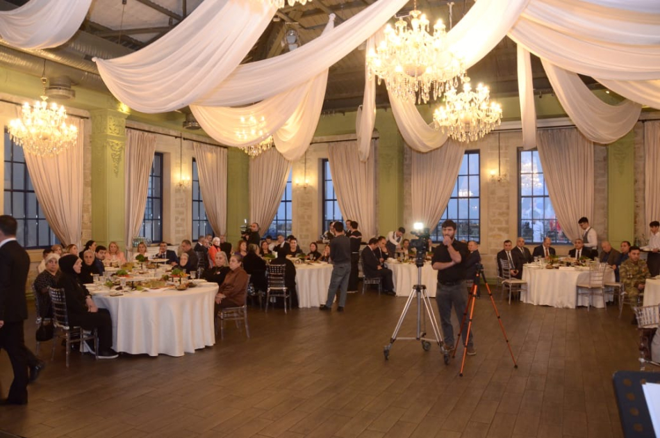 Vətən müharibəsi əlilləri və müharibə veteranları üçün iftar süfrəsi açılıb