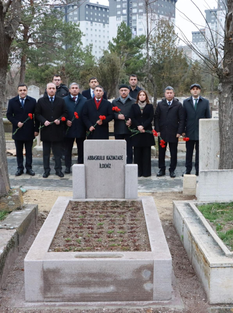 Görkəmli ictimai-siyasi xadim Abbasqulu Kazımzadənin Ankaradakı məzarı əsaslı təmir olunub