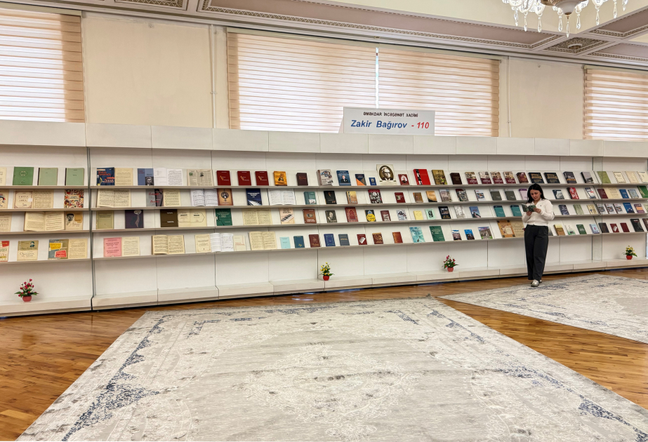 Milli Kitabxanada “Əməkdar incəsənət xadimi Zakir Bağırov - 110” adlı sərgi açılıb
