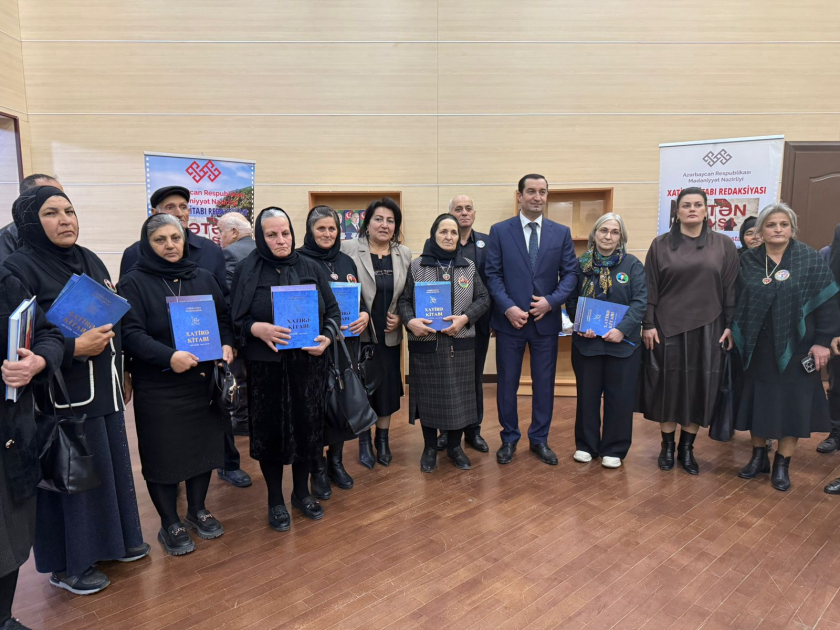 Şamaxıda “44 gün – Tarixi zəfər” adlı çoxcildliyin III və IV cildlərinin növbəti təqdimatı