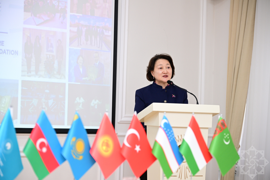 Aktotı Raimkulova: Fondun fəaliyyəti Türk dünyasının ortaq irsinə xidmət edir