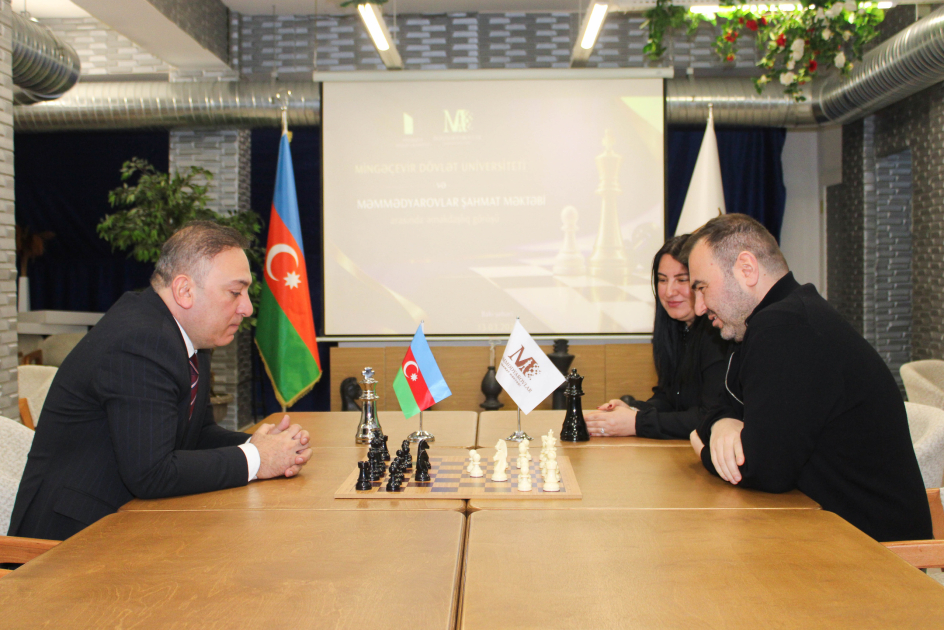 Gələcəyin qrosmeysterləri Mingəçevirdə yetişəcək: MDU və Məmmədyarovlar süni intellektlə şahmatı birləşdirir