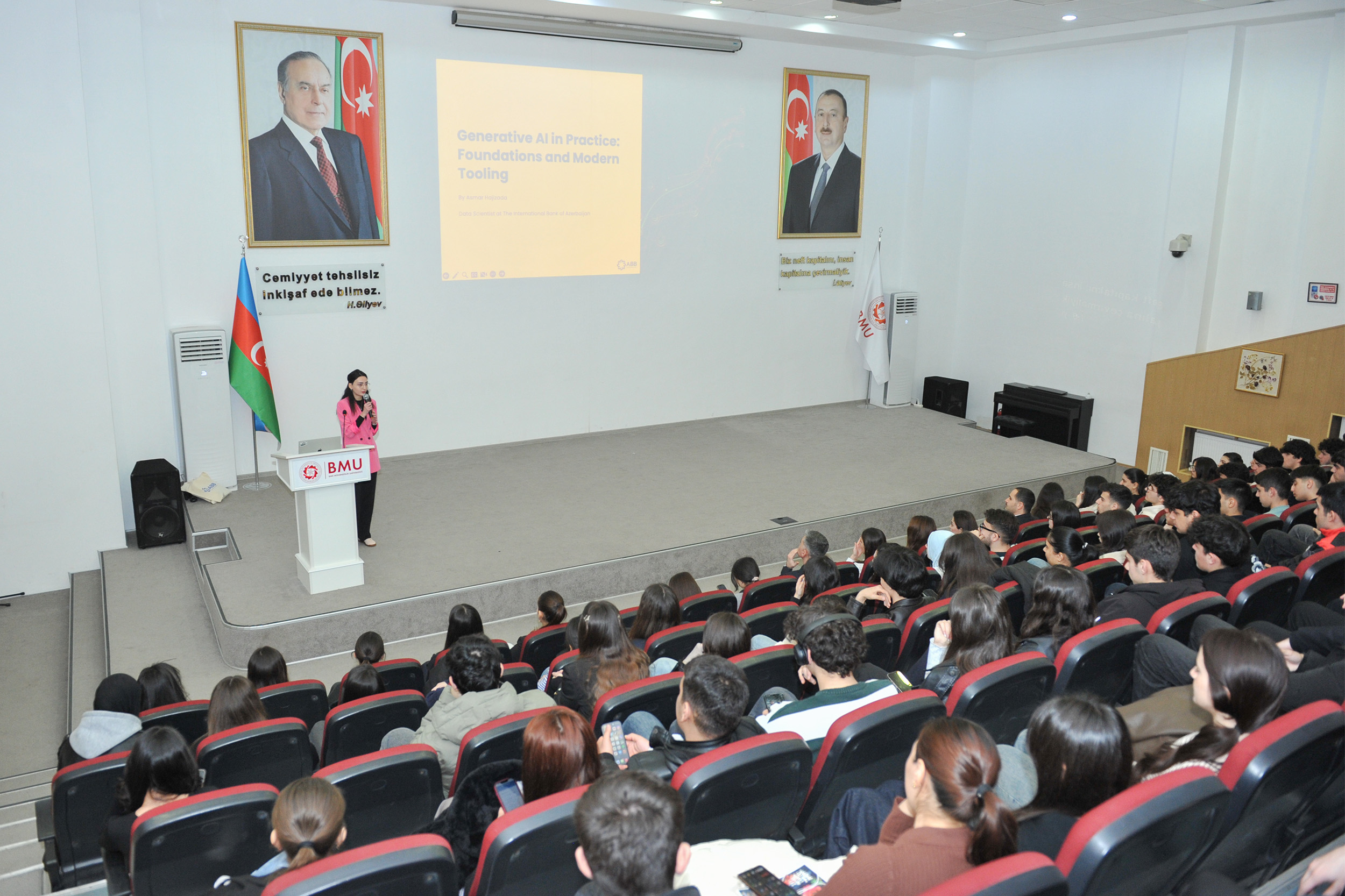 BMU-da generativ süni intellekt mövzusunda təlim