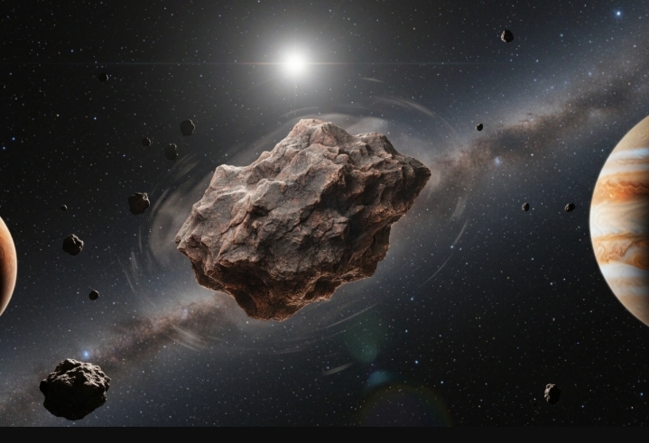 Asteroidlər arasında toz və qaya mübadiləsi baş verir