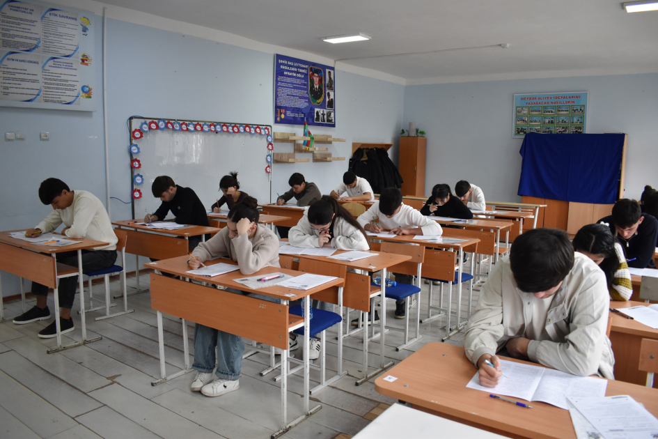 Zaqatala, Qax və Balakəndə buraxılış imtahanları 10 mərkəzdə aparılıb
