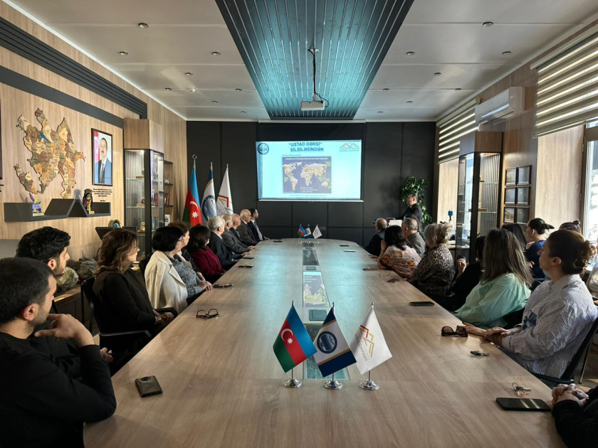 BDU tələbələri “Dəmirli” yatağının geoloji-genetik modeli haqqında məlumatlandırılıblar