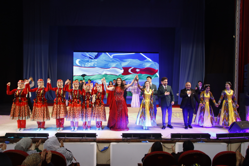 Gülüstan şəhərində Novruz bayramına həsr olunmuş bayram konserti