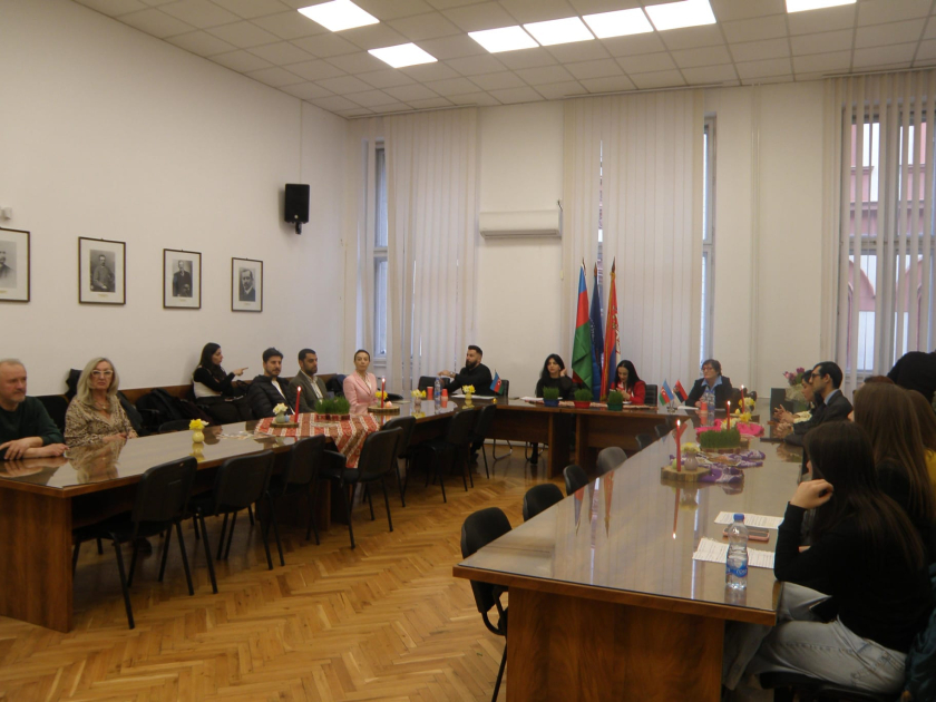 Belqrad Universitetində Azərbaycanın Novruz ənənələri təqdim olunub