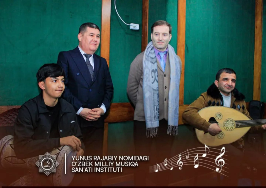 Beynəlxalq Muğam Mərkəzinin direktorunun Özbəkistanda ustad dərsləri