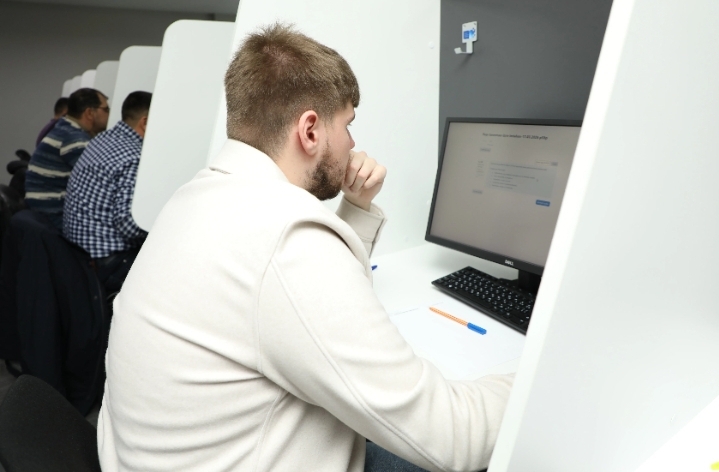 Peşə tanınması üzrə imtahan keçirilib