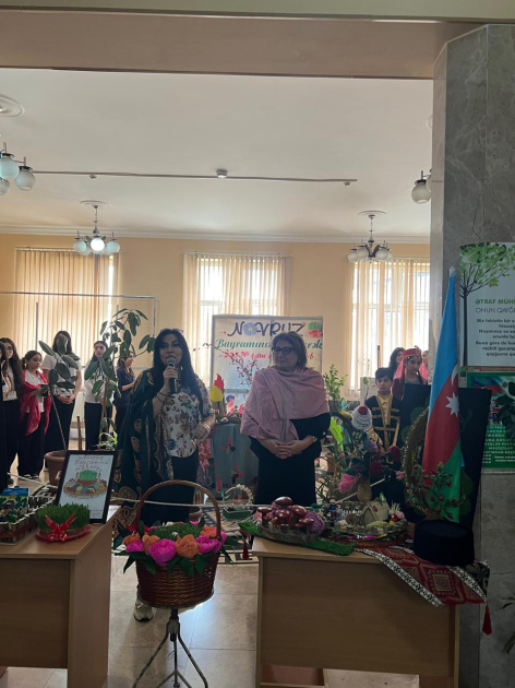 Şagirdlərin Novruz ənənələrinə bağlılığı 225 nömrəli məktəbdəki şənlikdə bir daha əks olunub