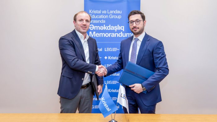 “Kristal” və “Landau Education Group” arasında yeni əməkdaşlıq razılaşması əldə olunub!