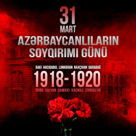 31 Mart soyqırımı qurbanları anılır