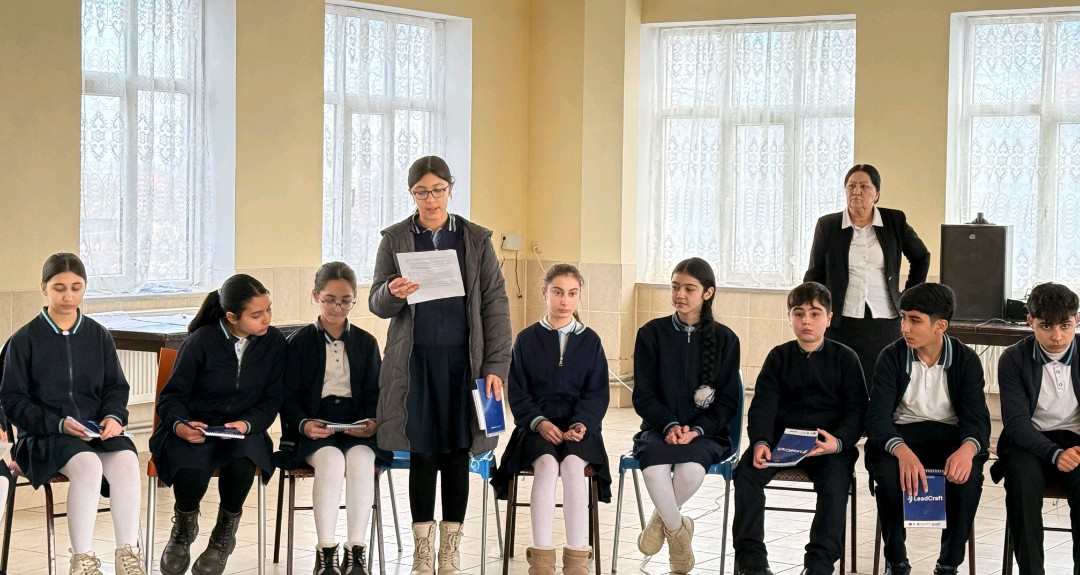 Ağdaşlı gənclər tarixi nümunələr əsasında liderlik bacarıqlarını inkişaf etdirirlər