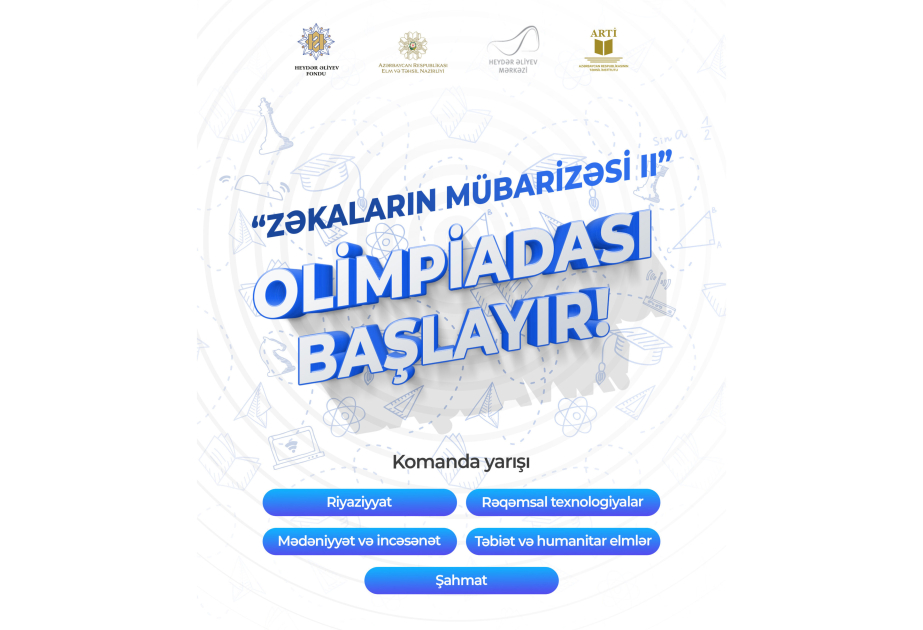 “Zəkaların mübarizəsi II” olimpiadası başlanır