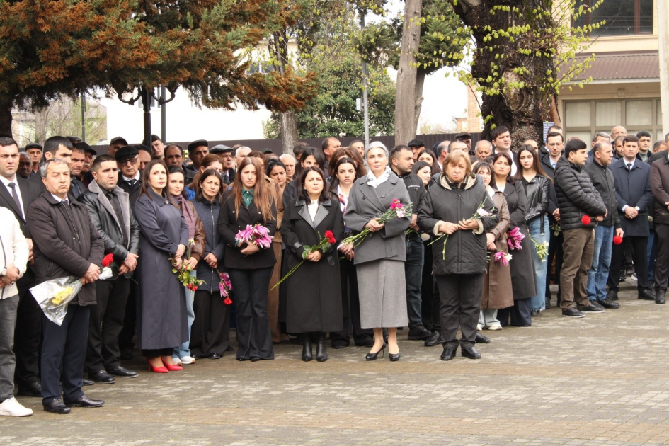 31 Mart soyqırımı qurbanlarının xatirəsi Balakəndə anılıb