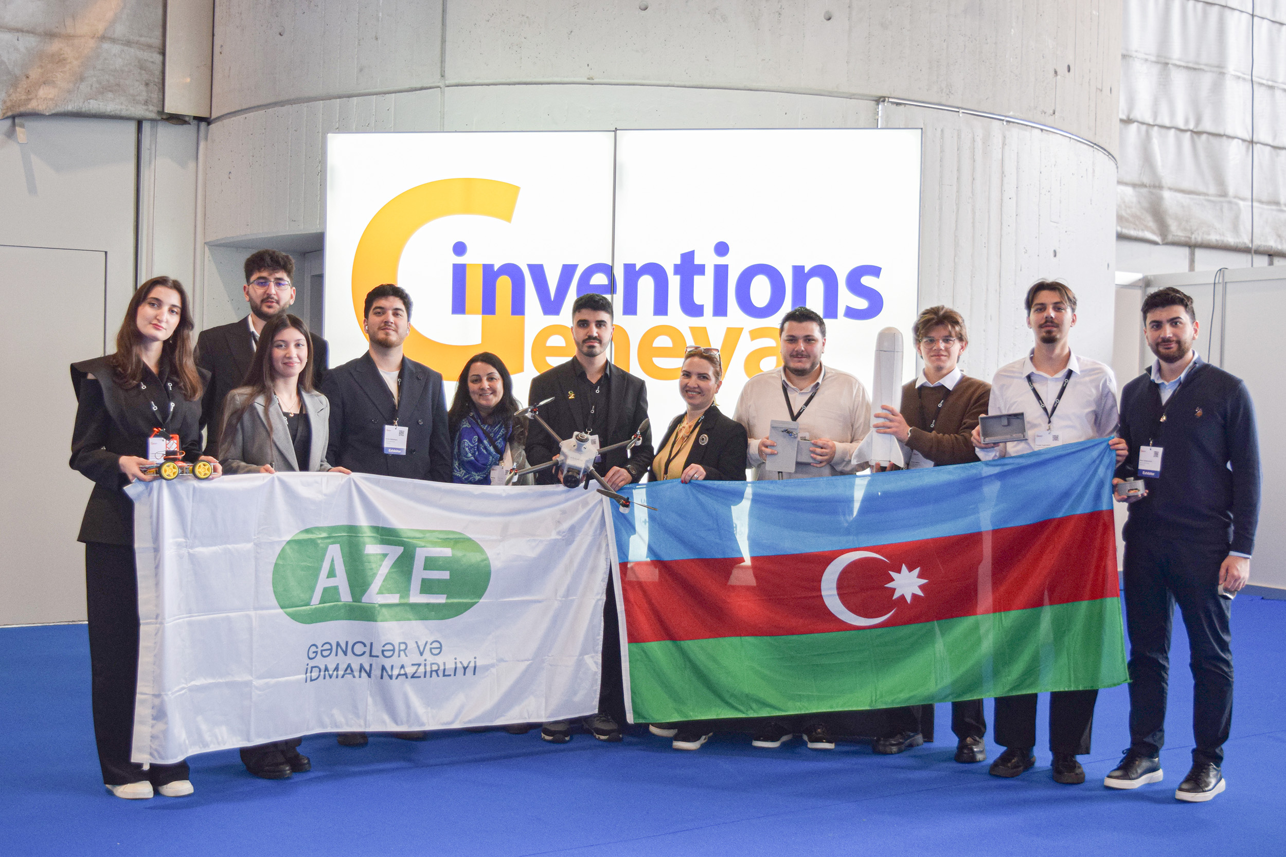 BMU-nun təmsil olunduğu komanda Cenevrədə qızıl və bürünc medala layiq görülüb