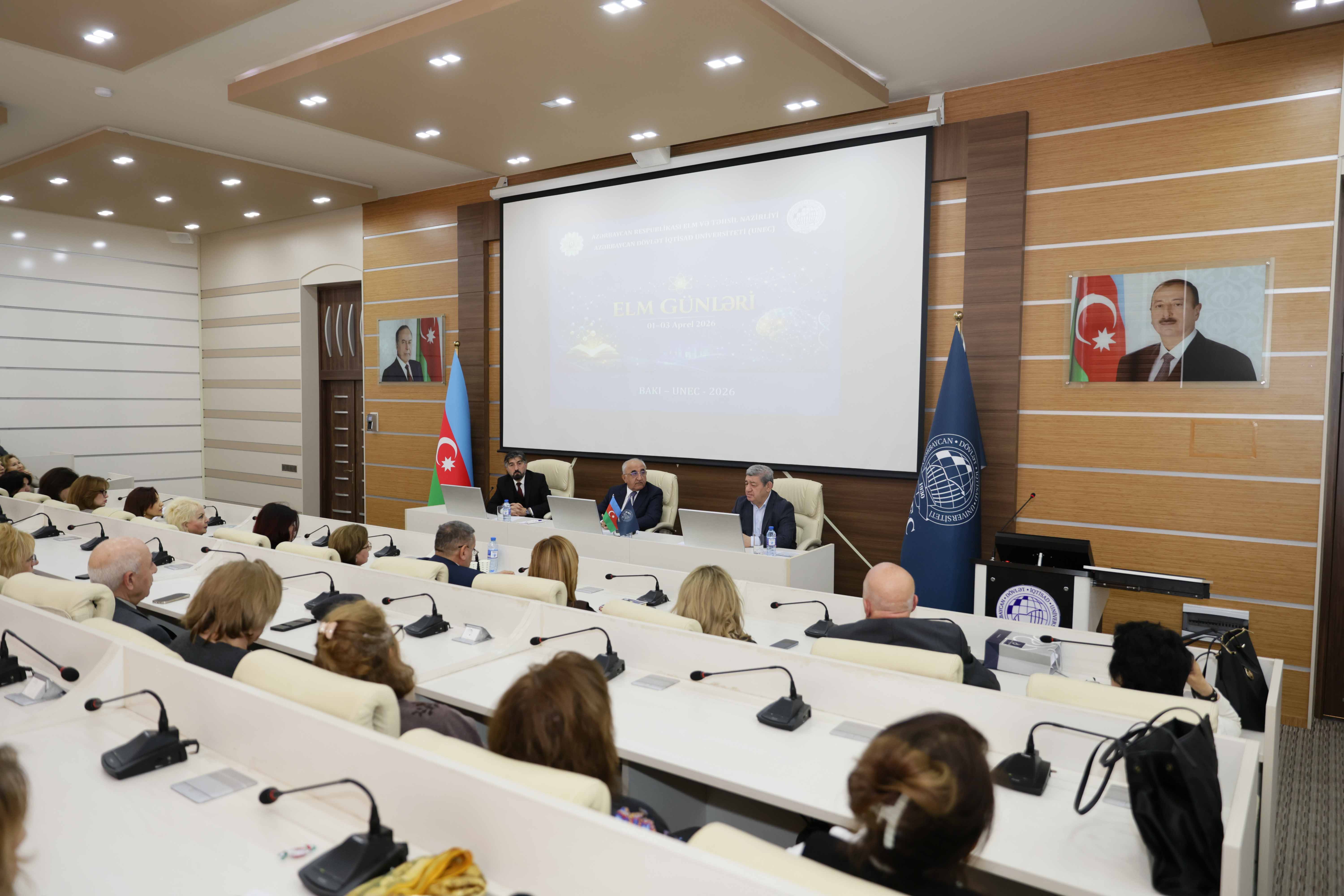 “Elm Günləri” çərçivəsində UNEC-də növbəti tədbir - FOTO