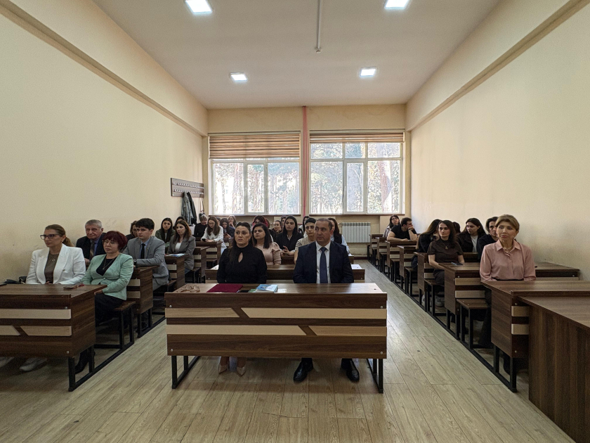 BDU tələbələri suyun keyfiyyəti və ekoloji vəziyyətlə bağlı araşdırma aparıblar