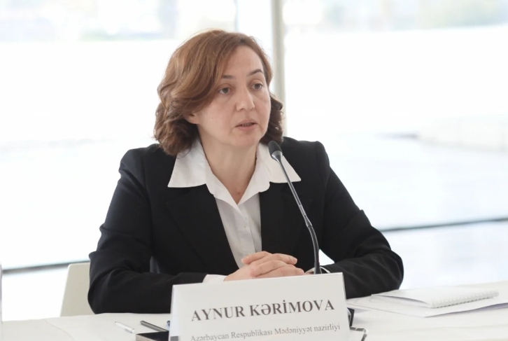 Mədəniyyət Nazirliyində struktur dəyişikliyi olub, Aynur Kərimova sektor müdiri təyin edilib