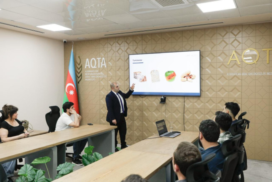 Qida ilə təmasda olan mütəxəssislərə gigiyena qaydaları haqqında məlumat verilib