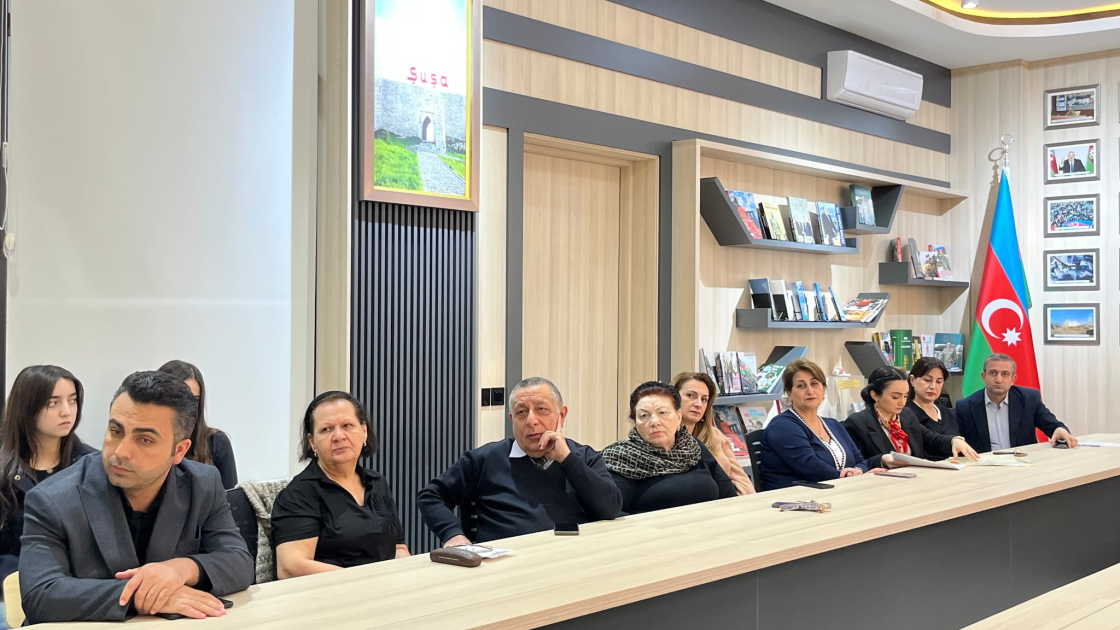 Şuşa şəhərinin memarlıq abidələrinə dair informasiya resursları - elmi seminar