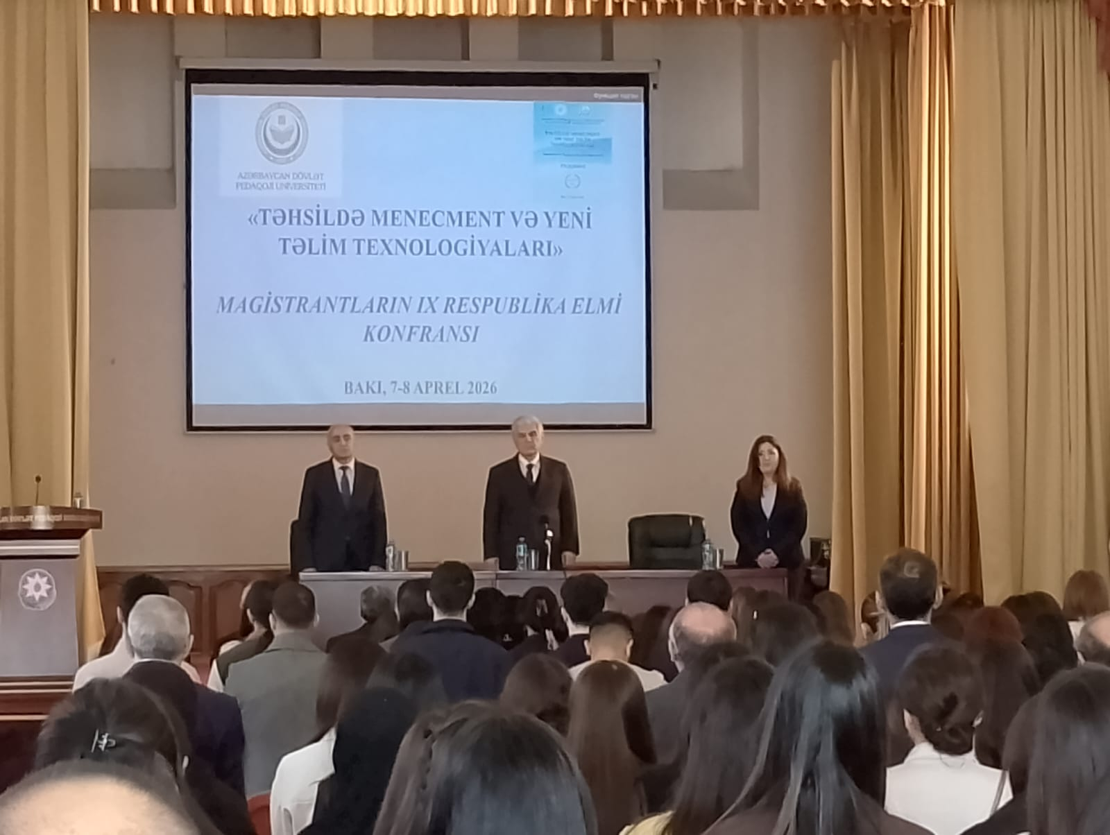 ADPU-da magistrlərin elmi konfransı keçirilir