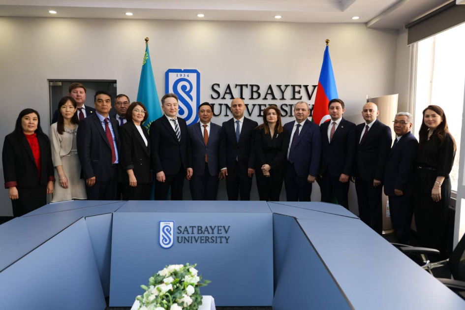 Azərbaycan nümayəndə heyəti Qazaxıstanın Milli Tədqiqat Texniki Universitetinin fəaliyyəti ilə tanış olub