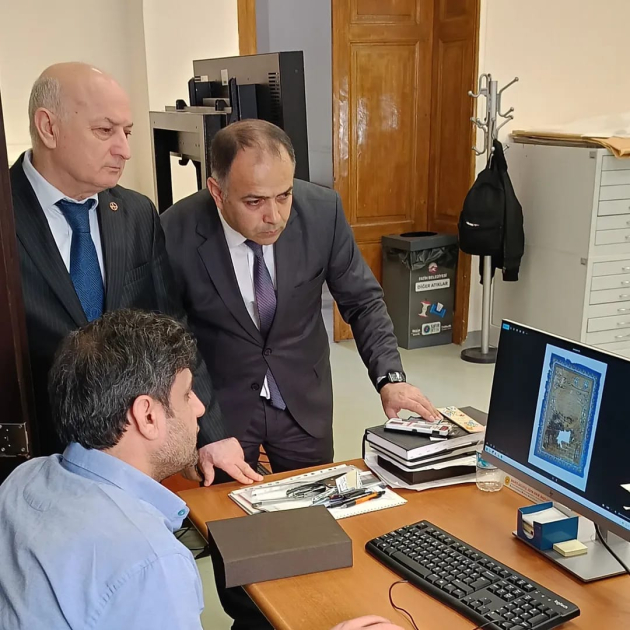 Arxiv sənədlərinin bərpası ilə bağlı texnologiyaların AMEA-nın Elmi irs şöbəsində tətbiqi perspektivləri dəyərləndirilib