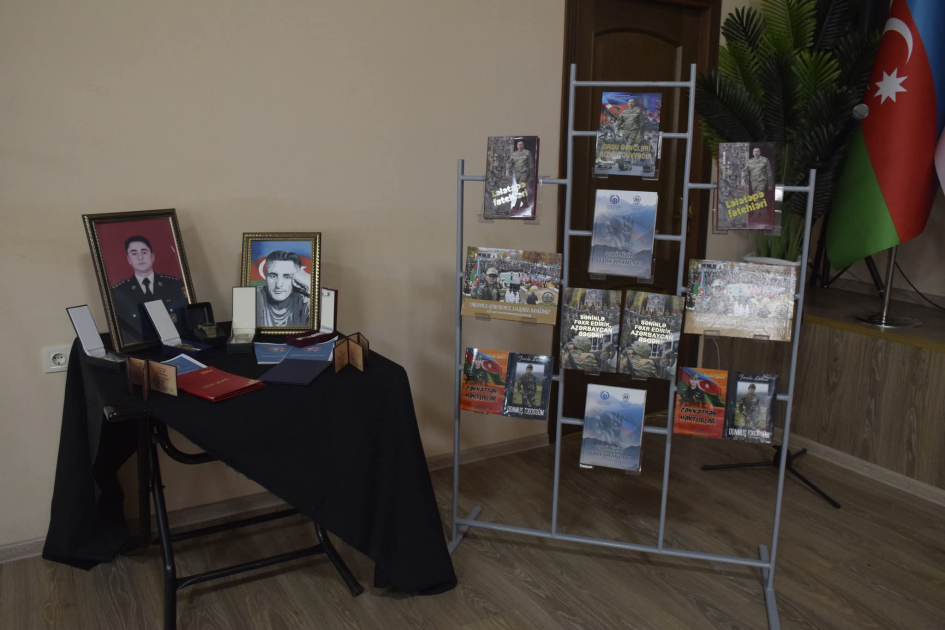 ADPU-nun Quba filialında şəhid kapitan Aqil Məlikovun xatirəsi yad edilib