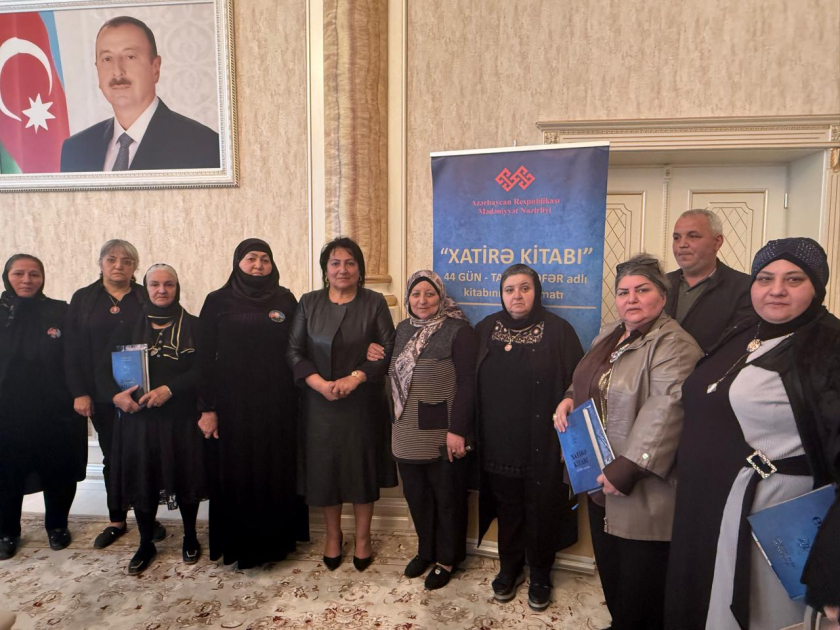 Sumqayıtda "44 gün – Tarixi zəfər” kitabının IV cildinin təqdimatı olub