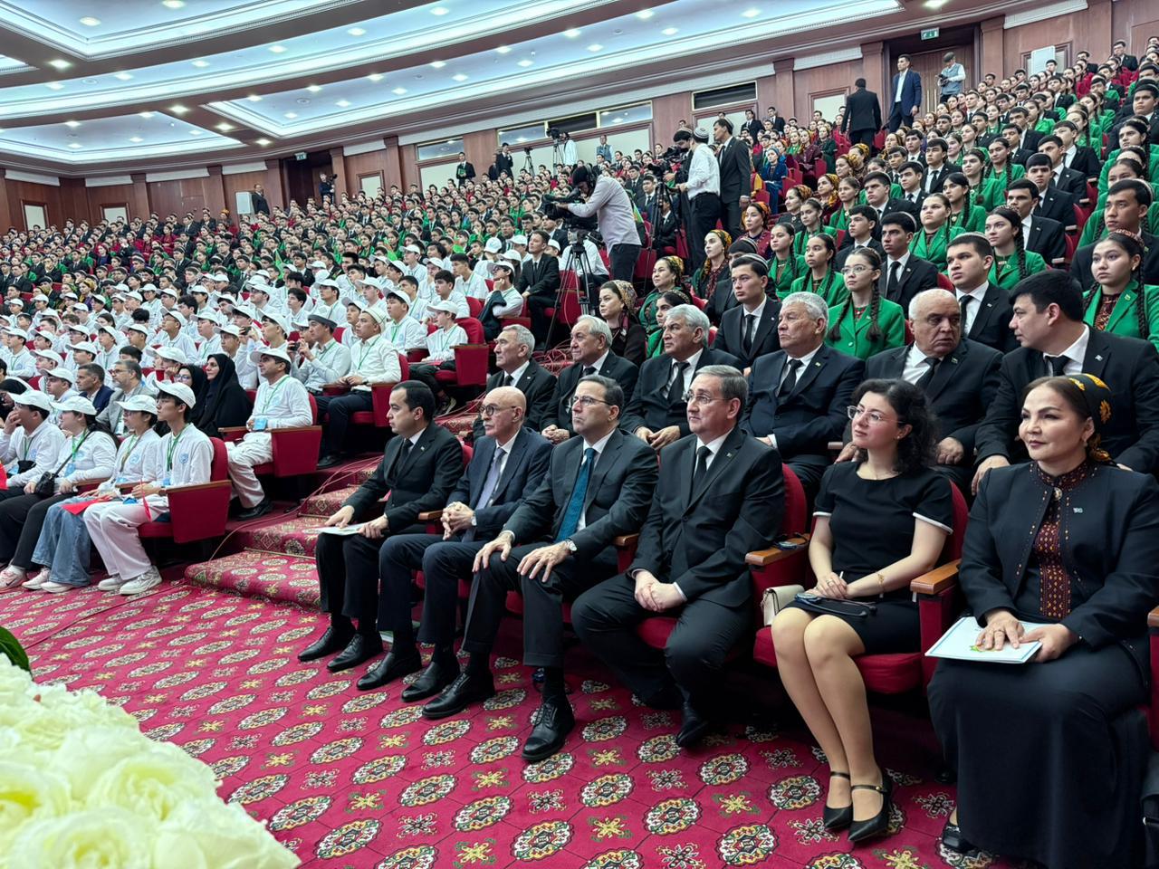 Fəridun Qurbanov Beynəlxalq Riyaziyyat Olimpiadasının açılışında iştirak edib