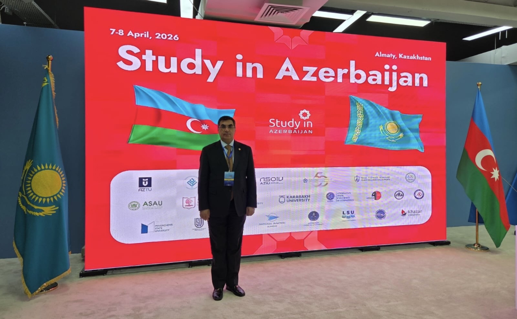 Bakı Ali Neft Məktəbi Qazaxıstanda “Study in Azerbaijan” beynəlxalq sərgisində təmsil olunub