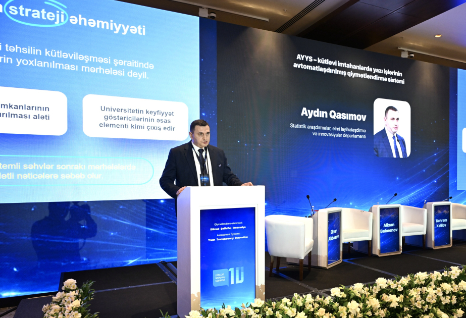 DİM-in şöbə müdiri: İndiyə qədər AYYS-də 47 milyondan çox qiymətləndirmə həyata keçirilib