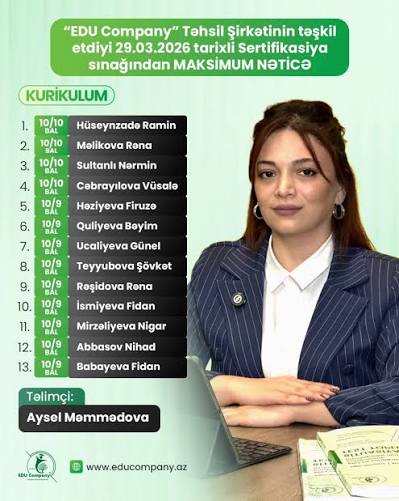 Dövlətin müəllim hazırlığı proqramı nəticə verdi: yeni müəllimlərin sayı artdı