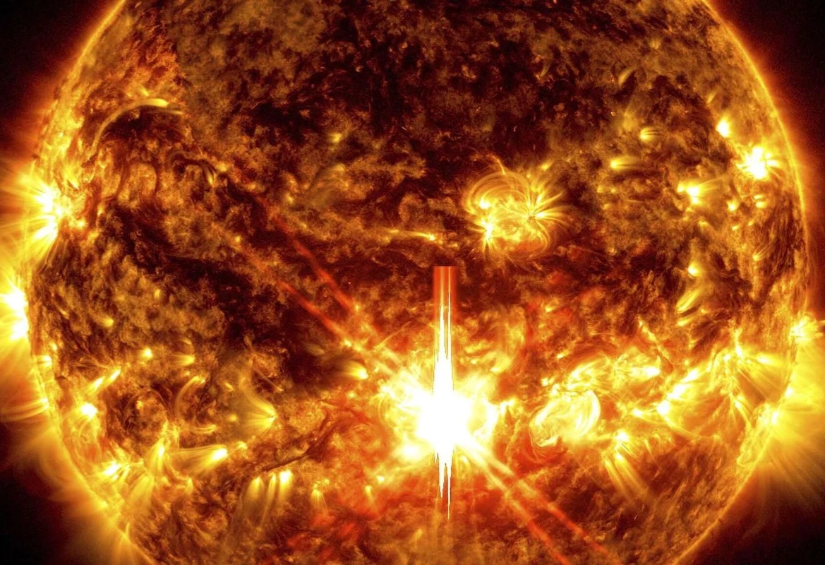 Orta əsrlərdə Yer güclü Günəş partlayışı ilə üzləşib